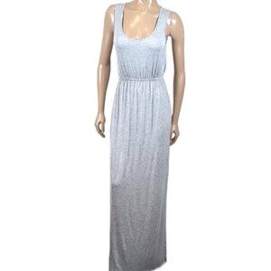 3/$20 Streetwear Society Maxi Tank Dress Double Slit Sleeveless Grey Size Medium